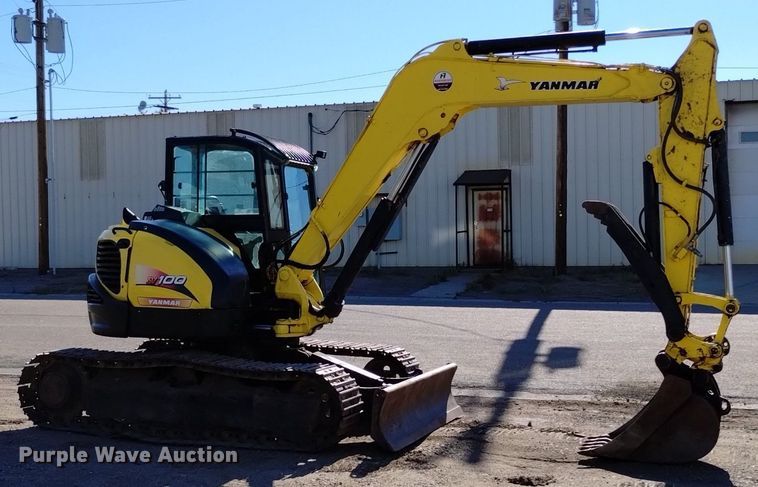 image for item LO9029 Yanmar SV100 mini excavator