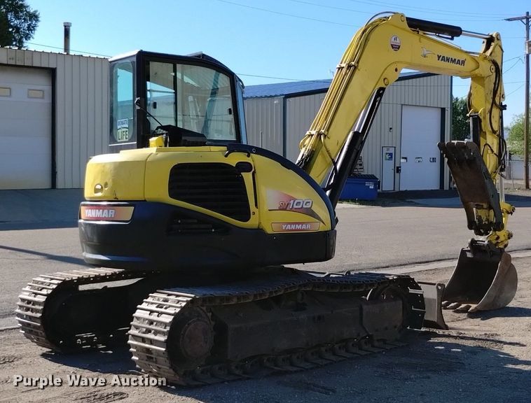 image for item LO9029 Yanmar SV100 mini excavator