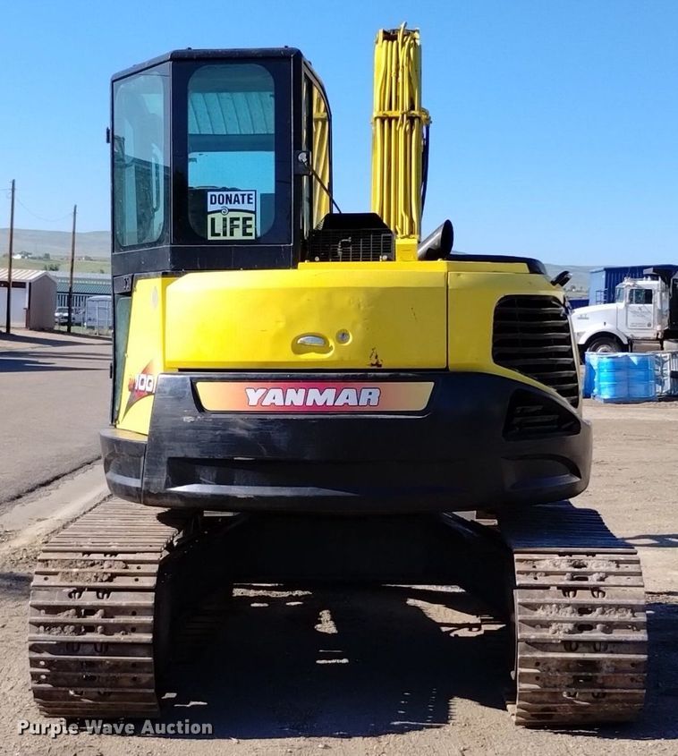 image for item LO9029 Yanmar SV100 mini excavator