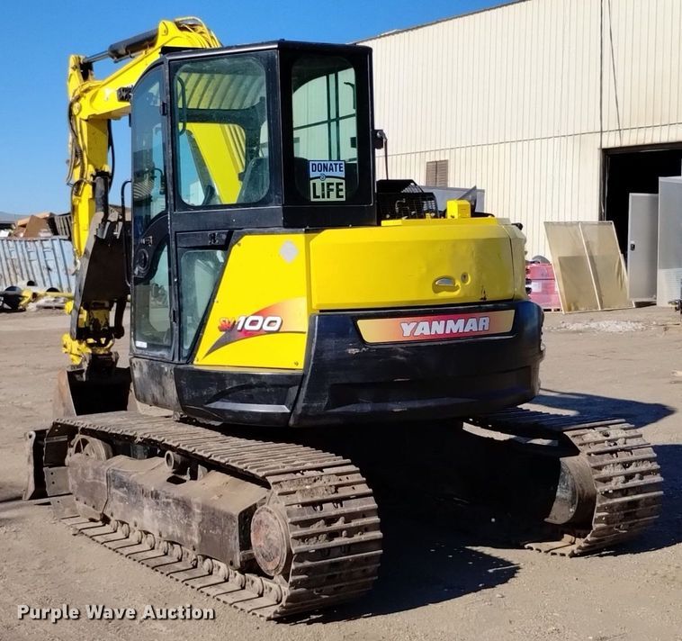 image for item LO9029 Yanmar SV100 mini excavator