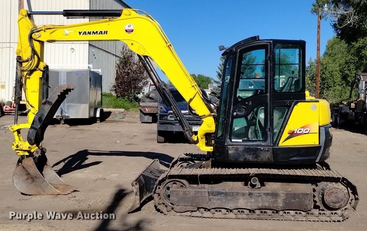 image for item LO9029 Yanmar SV100 mini excavator
