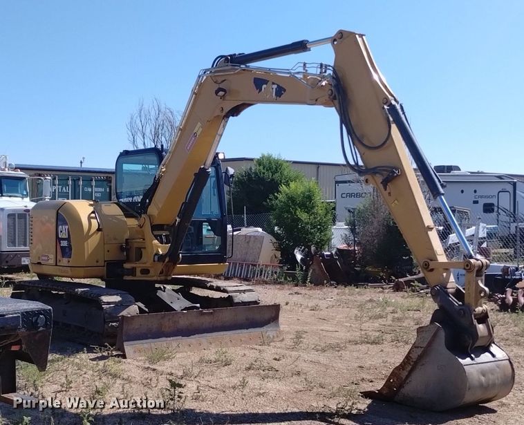 image for item LO9036 2016 Caterpillar 308E2 CR mini excavator