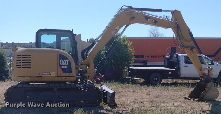 image for item LO9036 2016 Caterpillar 308E2 CR mini excavator