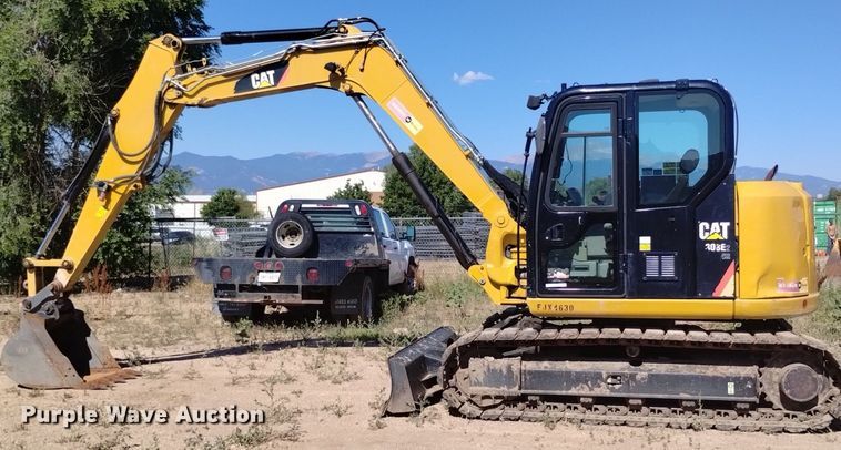 image for item LO9036 2016 Caterpillar 308E2 CR mini excavator