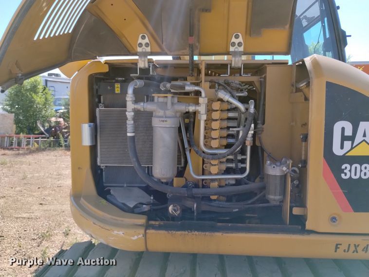 image for item LO9036 2016 Caterpillar 308E2 CR mini excavator