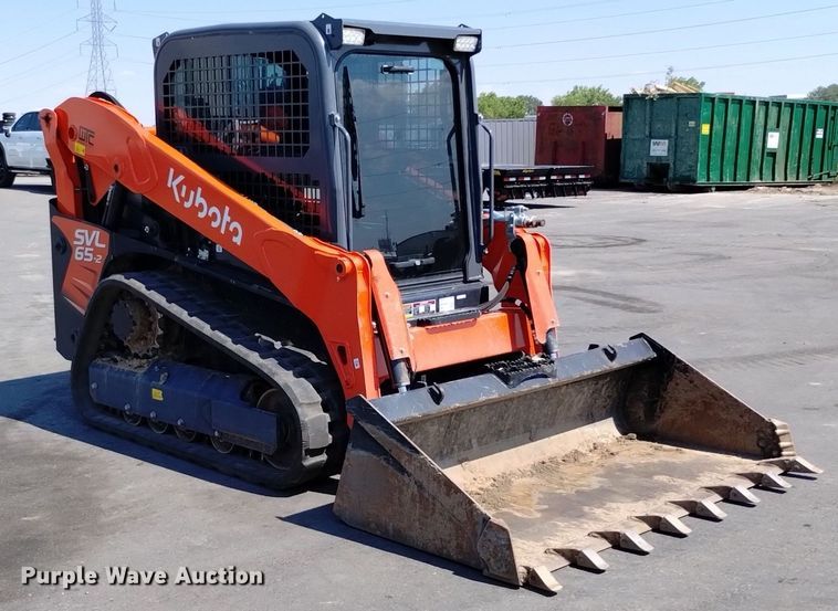 image for item LO9039 2022 Kubota  SVL65-2 tracked skid steer loader