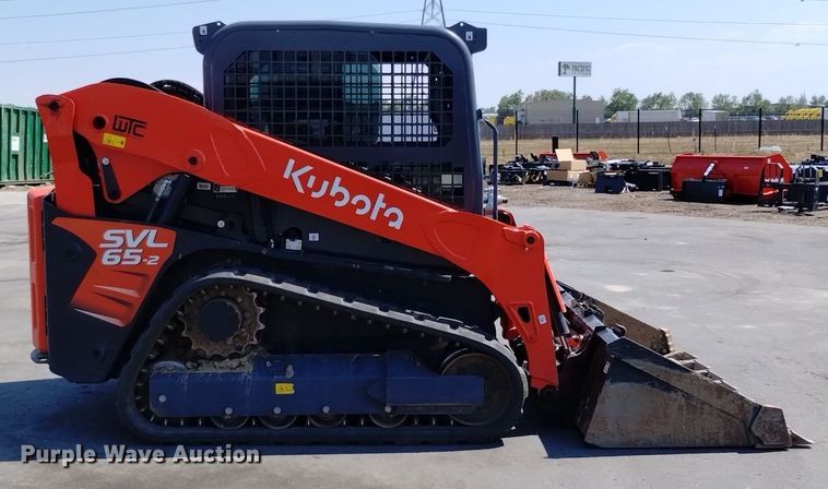 image for item LO9039 2022 Kubota  SVL65-2 tracked skid steer loader