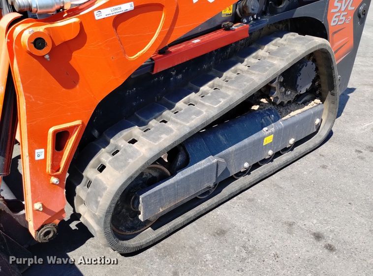 image for item LO9039 2022 Kubota  SVL65-2 tracked skid steer loader