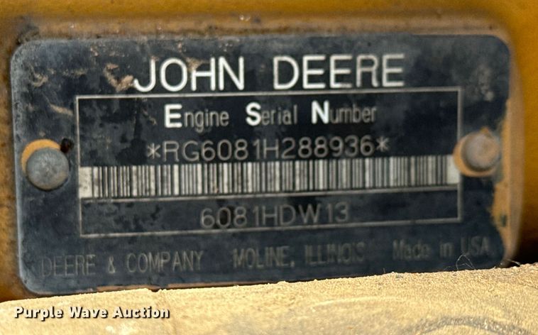 image for item MU9871 2006 John Deere 770D motor grader