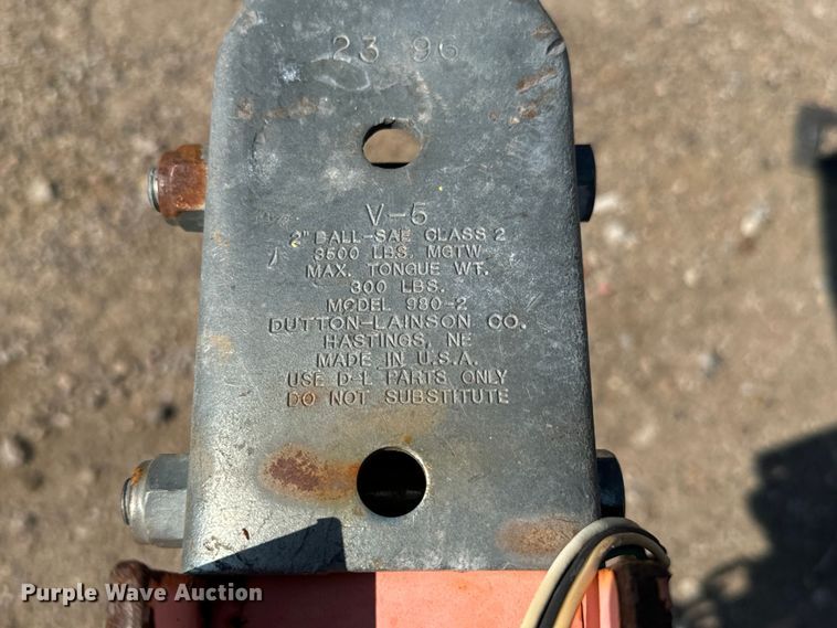 image for item MU9958 Allmand Bros 96SE253LS message board trailer