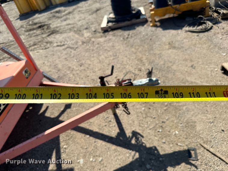 image for item MU9958 Allmand Bros 96SE253LS message board trailer