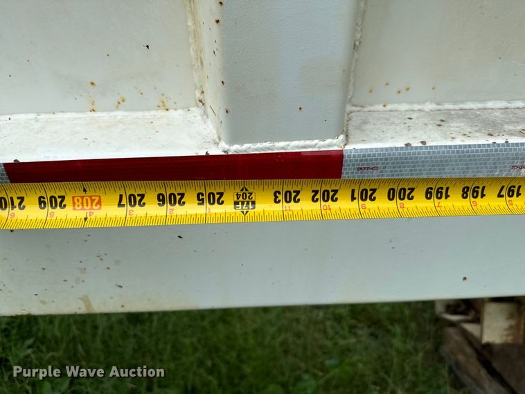 image for item NQ9675 1981 Fruehauf  bottom dump trailer