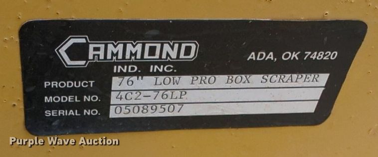 image for item NW9548 Cammond 4C2-76LP low pro box scraper