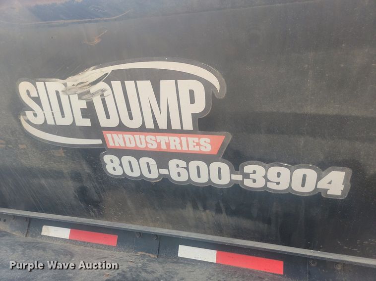 image for item OD9576 2016 Side Dump Industries  DS47CAR3R2T11 side dump trailer