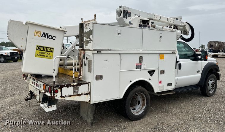 image for item OF9764 2014 Ford F550 Super Duty XL bucket truck
