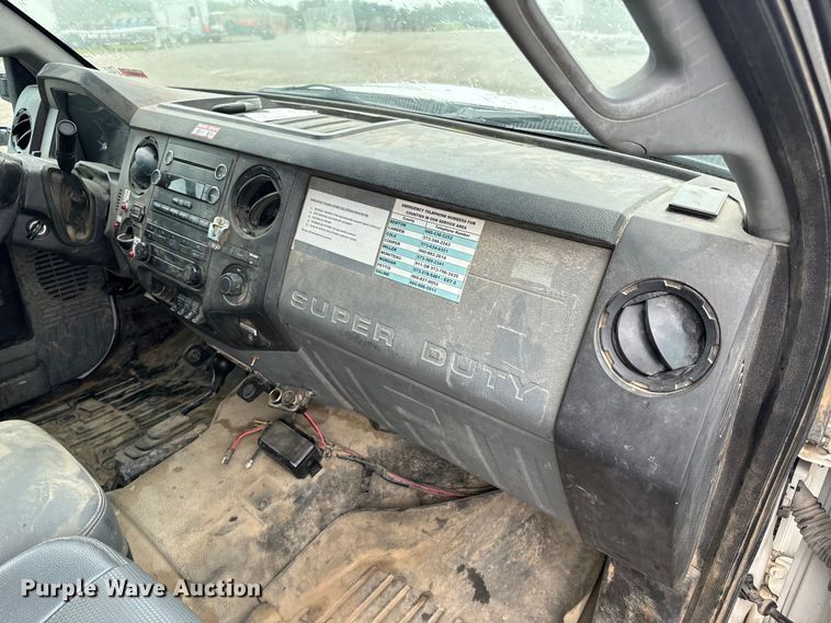 image for item OF9764 2014 Ford F550 Super Duty XL bucket truck