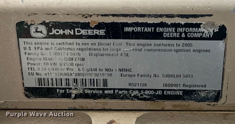 image for item OF9787 2005 Broce RJ350 broom