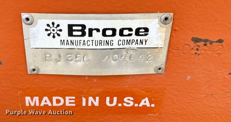 image for item OF9787 2005 Broce RJ350 broom
