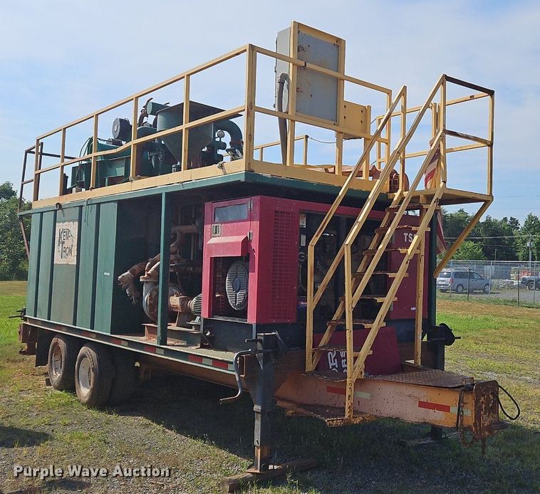 image for item OK9983 2014 Kem Tron T500 mud recycling system with trailer