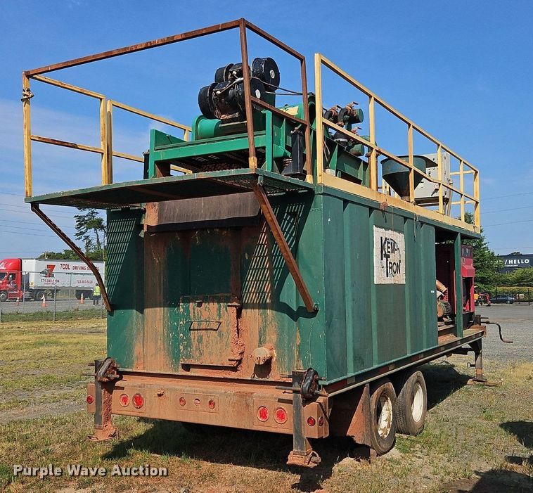 image for item OK9983 2014 Kem Tron T500 mud recycling system with trailer