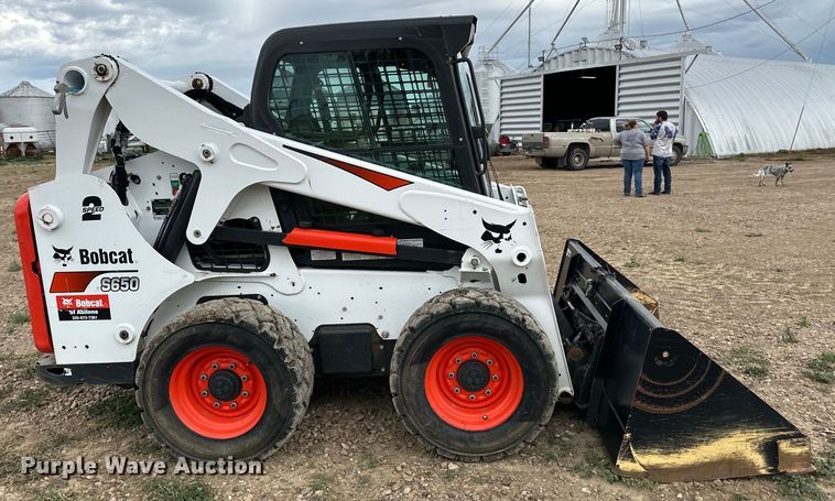 image for item OL9669 2019 Bobcat S650 skid steer loader