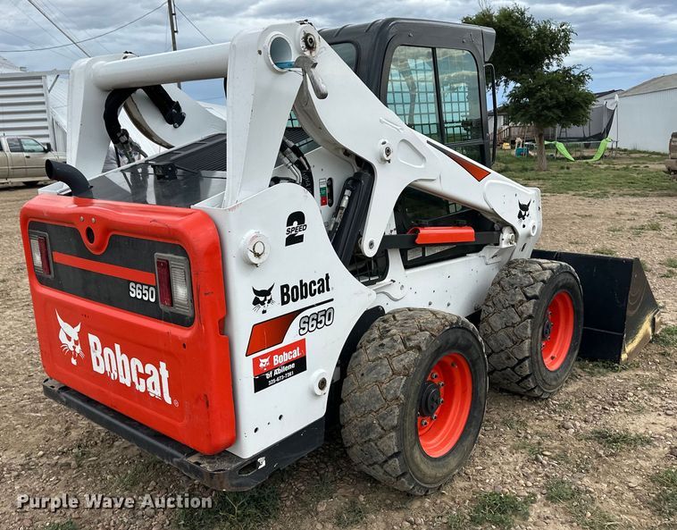 image for item OL9669 2019 Bobcat S650 skid steer loader