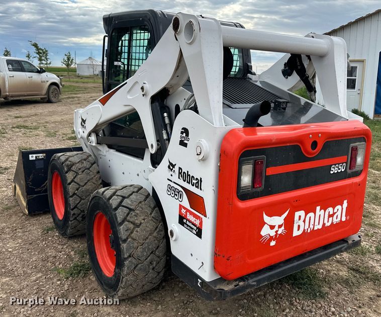 image for item OL9669 2019 Bobcat S650 skid steer loader
