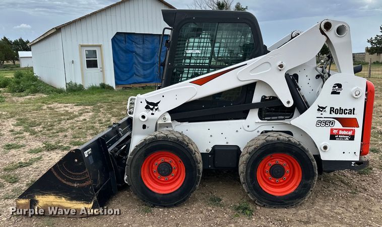 image for item OL9669 2019 Bobcat S650 skid steer loader