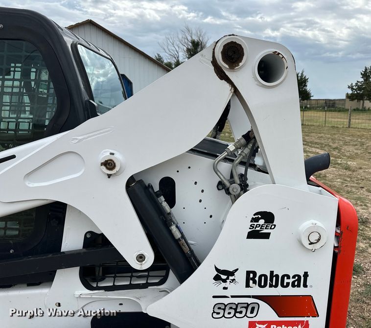 image for item OL9669 2019 Bobcat S650 skid steer loader