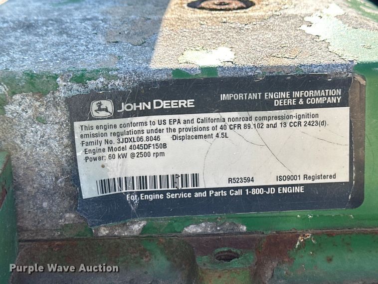 image for item OL9693 Shop built pump