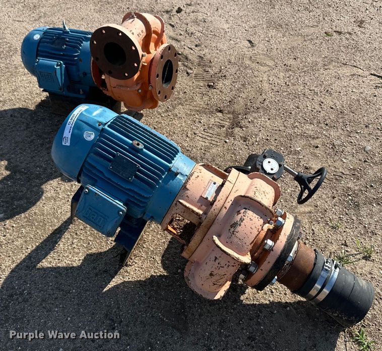 image for item OL9697 (2) electric lagoon pumps