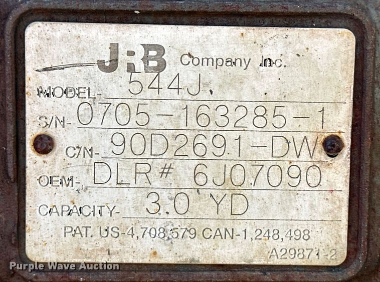 image for item OL9702 1998 John Deere 544H wheel loader