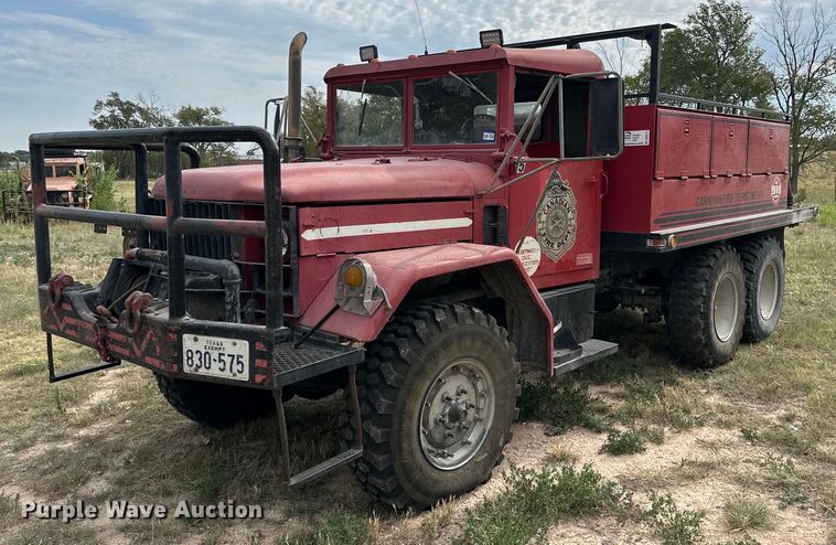 image for item DK6711 1975 Reo Motors M35A2 fire truck