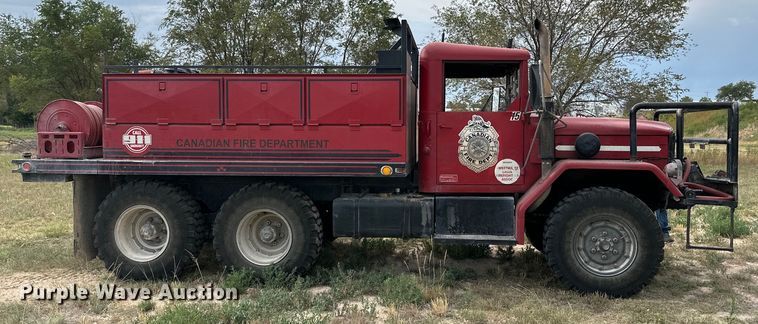 image for item DK6711 1975 Reo Motors M35A2 fire truck
