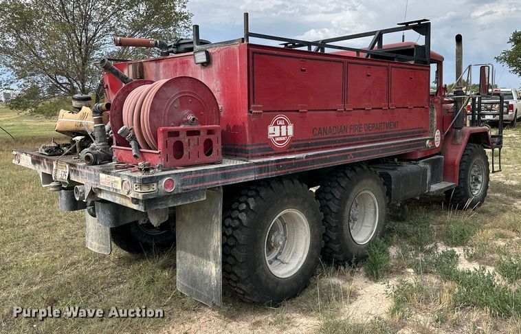 image for item DK6711 1975 Reo Motors M35A2 fire truck