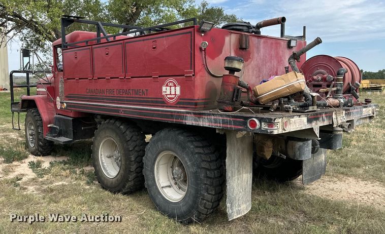 image for item DK6711 1975 Reo Motors M35A2 fire truck