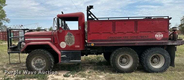 image for item DK6711 1975 Reo Motors M35A2 fire truck