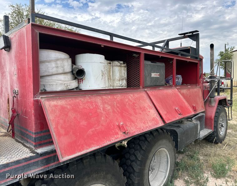 image for item DK6711 1975 Reo Motors M35A2 fire truck