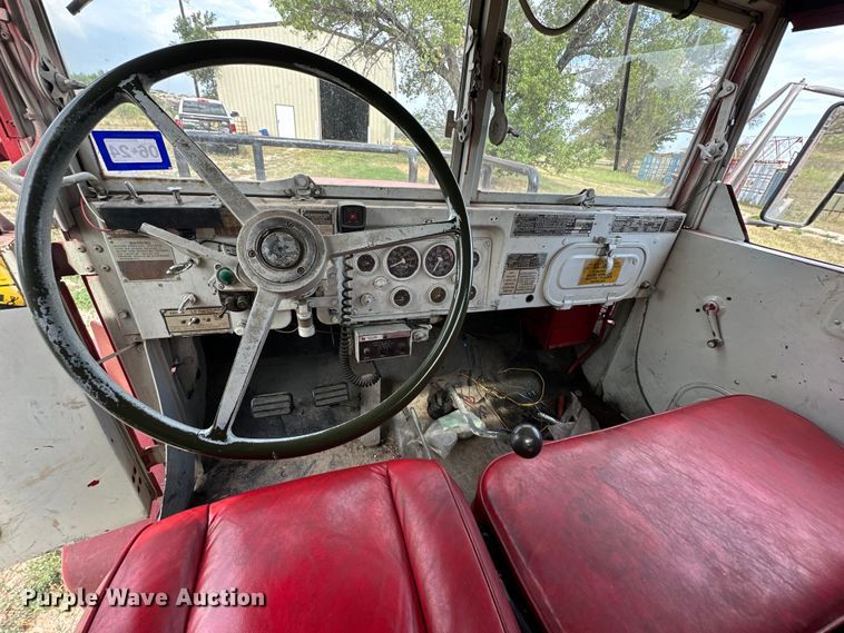 image for item DK6711 1975 Reo Motors M35A2 fire truck