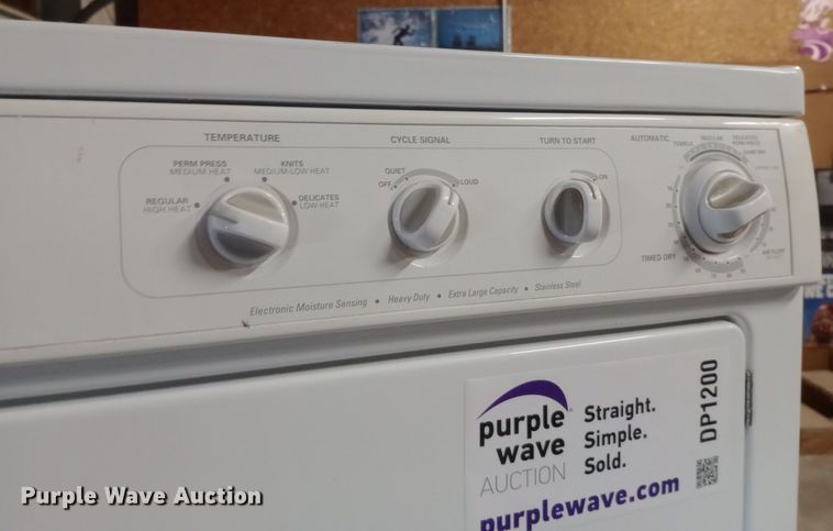 image for item DP1200 Kenmore washer and dryer set