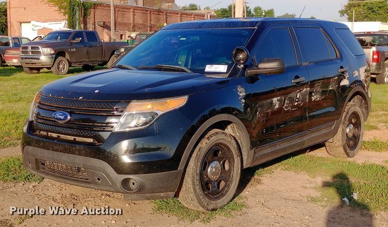 image for item DP1258 2014 Ford Explorer Police Interceptor SUV