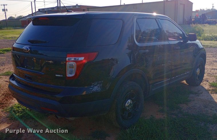 image for item DP1258 2014 Ford Explorer Police Interceptor SUV