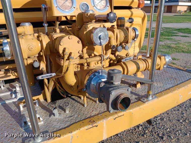 image for item DP1261 1972 Ford  750 fire truck