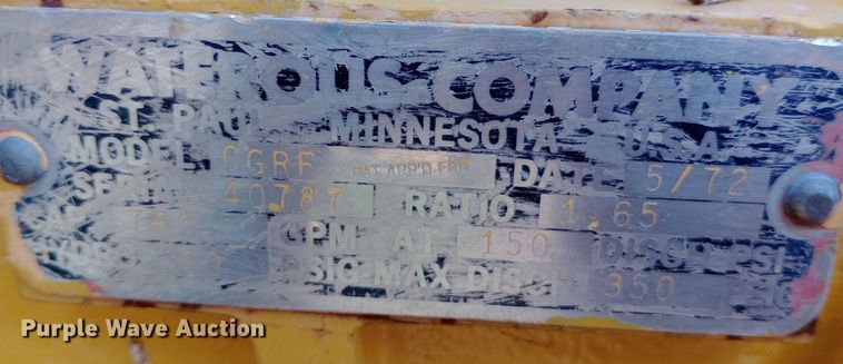 image for item DP1261 1972 Ford  750 fire truck