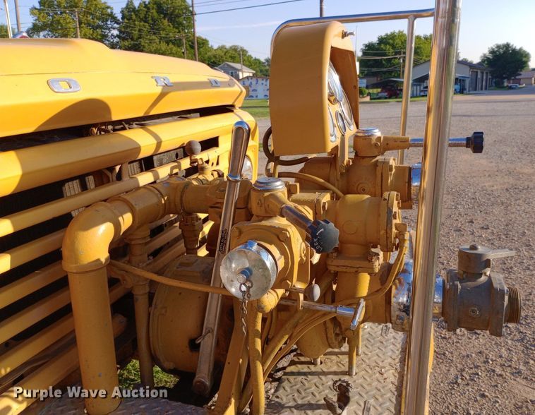 image for item DP1261 1972 Ford  750 fire truck