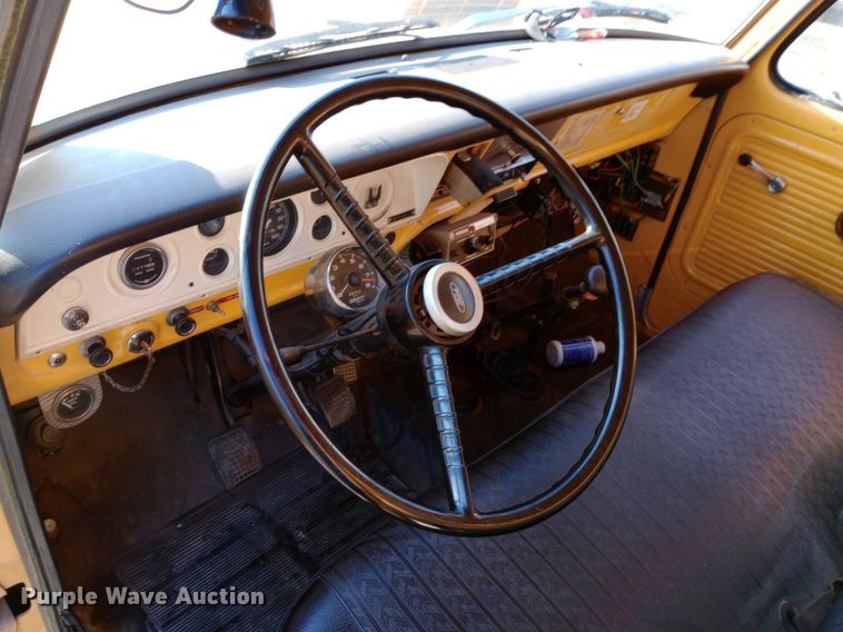 image for item DP1261 1972 Ford  750 fire truck