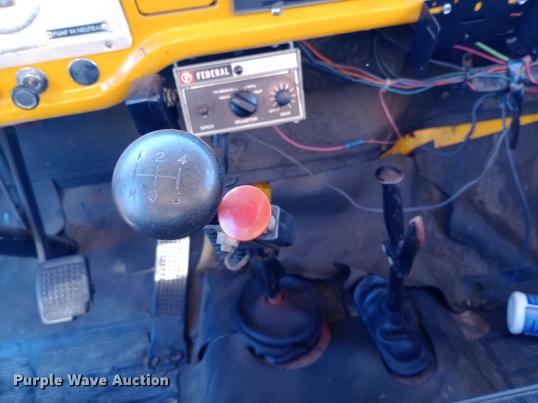 image for item DP1261 1972 Ford  750 fire truck