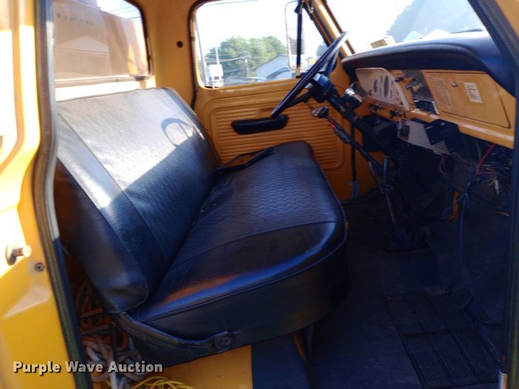 image for item DP1261 1972 Ford  750 fire truck