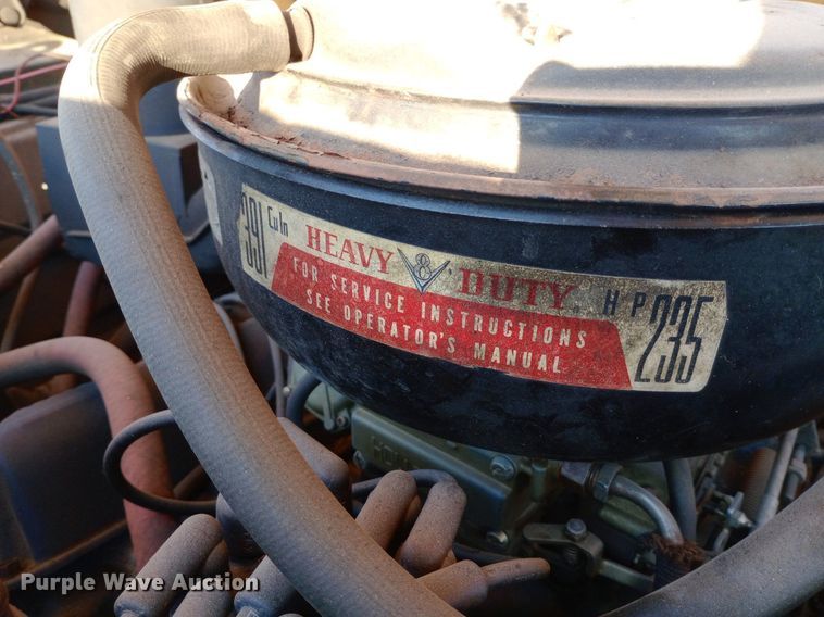 image for item DP1261 1972 Ford  750 fire truck