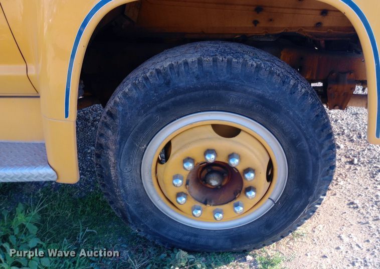 image for item DP1261 1972 Ford  750 fire truck